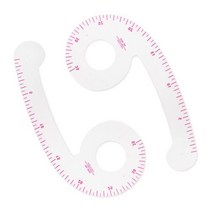 JStrading 의상학과 신학기 준비물 미싱 재봉틀 의류부자재, 66. 투명 69 암홀곡자