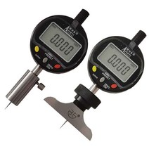 뎁스게이지 깊이 디지털 측정 타이어 홈 마모 검사, A 베이스 다이얼 표시기 0-12.7mm