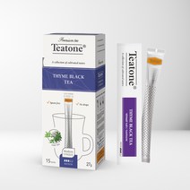 티톤 Teatone 타임블랙티 (스틱 15개입) - 프리미엄 스틱형 티백 홍차