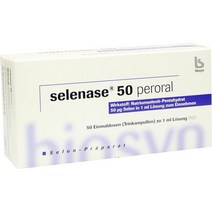 [독일 내수 정품](셀레나제)SELENASE 50 peroral Lösung zum Einnehmen 50x1ml, 1개