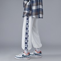 빈티지 스트링 남성 트레이닝복 바지 송민호 최우식 패션 스타일 조거팬츠