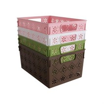 책장바구니 콘티박스 수건보관함 책바구니 팬트리 5호