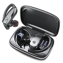 ygyg 귀걸이식 이어폰 Bluetooth5.3 LED 잔량 디스플레이 68시간48시간 재생 TypeC