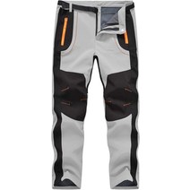 일본 몽벨 캠핑 montbell YSENTO 가을 겨울용 등산 팬츠 맨즈 아웃도어 롱 방수 뒤 기모 두꺼운 통기 방한, 14 라이트 그레이_02 L