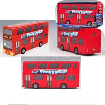 콘푸어스 12인치 런던2층관광버스 아기버스장난감