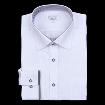 [카운테스마라] 사은품 양말증정 CDCV1B1105A0 구김없는 도비솔리드 커프스디테일 일반핏셔츠