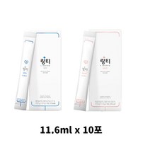 링티 수분보충 링거워터 11.6g x 10포 1박스, 복숭아맛