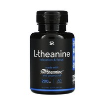 스포츠리서치 L 테아닌 200mg 60정 도파민 세로토닌