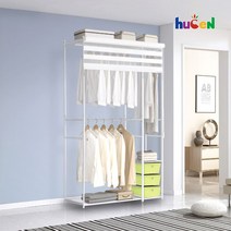 휴센 갤럭시 1270BR 롤스크린형 행거/드레스룸/특가/원룸옷장/무배, 갤럭시 1270B 그린+콤비롤