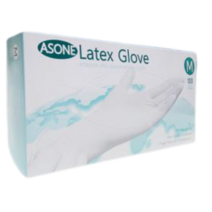 애즈원 라텍스 니트릴 장갑 10팩 1 000매 S M L 진료용 의료용 요리용 파우더프리, 대(L)