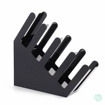 카페온 4구 종이컵 정리함 블랙 종이컵보관함 테이크아웃컵홀더 테이크아웃컵디스펜서 컵디스펜서