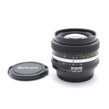 EXC+5 니콘 NIKKOR 20mm f/3.5 Ai-s Ais 광각 MF 렌즈 전면 캡 후면 캡 Nikon