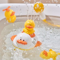행운이네 럭키프로그 개구리 목욕장난감 5가지 분사모드 목욕놀이 장난감 아기 유아 물놀이