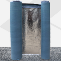 방근시트 방근 포 뿌리차단 누수방지 단열 방열 방수 자재 옥상 지붕 공사 방초 매트, 알루미늄/폭1m길이5m