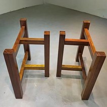 원목 테이블 다리 발통 좌탁 가구 업소용 조절자 나무 대형 슬래브 지지대 랙 DIY, 삼각대 너비 40