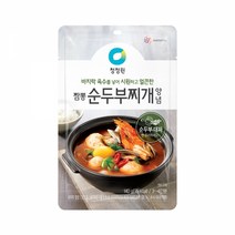 [청정원] 짬뽕순두부찌개양념140g x10개, 140g, 10개