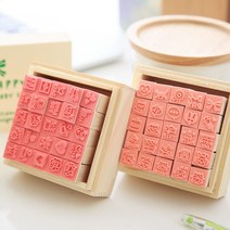 [P1D] 캐릭터 스템프 우드 STAMP 다꾸 미니 스탬프 25종 / 청첩장도장 청첩장스탬프 잉크패드 만년스탬프 만년도장 어린이집준비물 문구덕후 감성다이어리 엔틱스탬프 사용이편리한 ( P1D / 991247EA ), 해피, 본상품선택