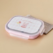 [모던하우스] 사파리월드 토끼 이중스텐 식판