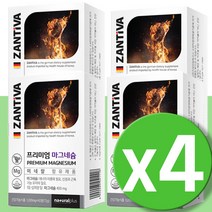 파워마그네슘 영양제 350 약국 MAGNESIUM 임산부 수산화 청소년 마그네슘 부족 4통