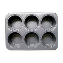 머핀틀 논스틱 양면코팅 머핀 6구 머핀팬, 상세페이지 참조, 단품