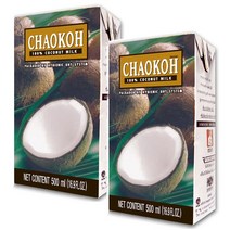 차오코 코코넛밀크 500ml 24팩 동남아요리 소스 식자재