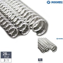 제본용 3대1 투명 PET 코일링 1KG 28MM 고리링 제본용스프링 제본용품 제본소모품 제본용품 고리링 제본용스프링