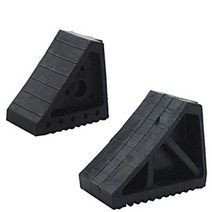 차량버팀목 미끄럼방지 주차고정 고임목 안전장치, 중형