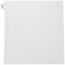 Avery 01380 - Preprinted Legal Side Tab Dividers Exhibit J Letter White 25/Pack null, 1, 기타