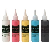 문화 물백묵 리필잉크/물백묵보충액/워터초크, 리필잉크 검정