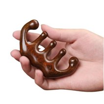 바디깨움 두피괄사 마사지기, 1개, 브라운