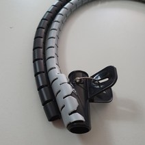 JEONO YS 매직케이블 슬릿호스 전선정리 케이블 10MM 흑색, 1개