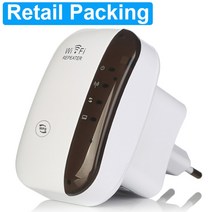 와이파이 티피링크 유 무선 공유기 리피터 익스텐더 300mbps 증폭기 802.11n, 협력사, 영국 플러그, 원래 상자 - 흰색