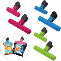 Large Chip Clips Food Clips Bag Sealing Clips with Good Grips Plastic Heavy Duty Air Tight Seal Grip, 1