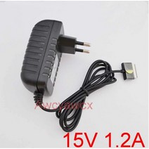 트랜스포머 Asus Eee 패드 변압기용 15V 1.2A 태블릿 배터리 충전기 TF700T TF101 TF201 TF300T TF301T, 01 EU plug