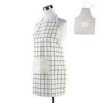 린넨 앞치마 화이트 손님앞치마 수확앞치마 미용실롱앞치마 가벼운앞치마 목공용앞치마 시원한앞치마 여름앞치