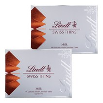린트 초콜릿 스위스 씬즈 밀크 125g X 2개