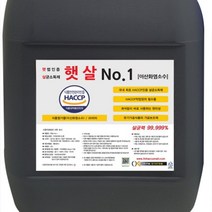 Bs2 이산화염소수 식품용 살균소독제 햇살 No.1 20L, 상세페이지 참조, 갓올 본상품선택
