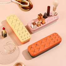 립스틱 메이크업브 러쉬 꽂이 정리함 홀더 브러쉬 거치대 화장대 꾸미기 화장품 보관함, 그린