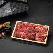 [장흥탐마루축산] 한우 명품 구이선물세트 4호 1.2kg (1+등급등심600g+채끝400g+특수부위200g), 단품