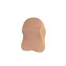 발란스코드 자동차 헤드 베개 메모리 솜 차량용 목 허리 쿠션 사계절 공용 큰 어깨, 1 건, 트럼펫 어깨베개x베이지