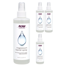 나우푸드 마그네슘 토피칼 스프레이, 4개, 237ml