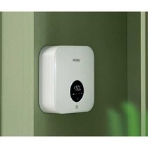 핫워터 전기 온수기 벽걸이형 사무실 미니 화장실, 화이트 5.5KW