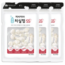내츄럴랩 치카치카 강아지 우유 치실껌 SS 48g, 우유맛, 3개