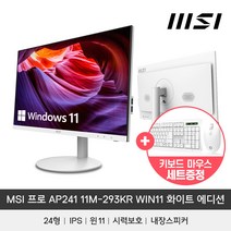 MSI PRO 프로 AP241 11M-293KR WIN11 화이트 에디션 (8GB M.2 256GB)