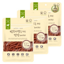 라이브잇 굿데이 반려견을 위한 건강레시피 져키, 33개입, 300g, 소고기소프트