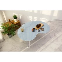 국내제작 강화유리 좌식 접이식 테이블 식탁 책상 밥상 탁자 소파 티테이블 아일랜드테이블 협탁 사이드테이블 대리석 화이트마블