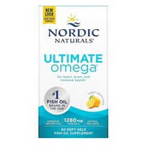 노르딕내추럴스 얼티메이트 오메가 640mg 레몬 60정