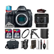 캐논 EOS 5D 표시 IV DSLR 카메라 + 50mm 엑스트라 배터리 32GB 2yr Warranty