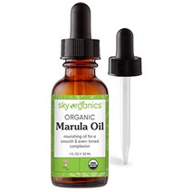 USKORNET 100% 퓨어 USDA 인증 유기농 마룰라 오일 냉간 압착 가벼운 질감과 수분공급 밸런스 30ml, 마루라오일30ml, 1개