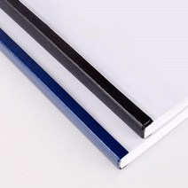 견고한 책등철심커버 열제본표지 40mm 종이샘플북 떡제본용 두꺼운책 어린이집 어버이날용돈상장 책재본, 군청